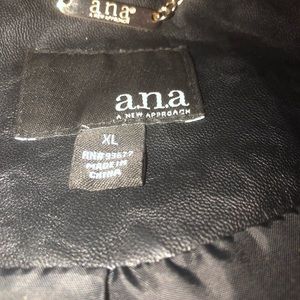 a.n.a Black Leather Jacket.